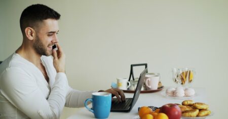 Best International Calling App: I Spent $40 Testing 5 (2026) Corporate shuttle bus on a highway representing best international calling app transportation services
